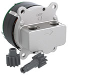 Diener Precision Pumps: Image of the gear pump of the Silencer LD Series used for sterilization, analysis, laser cooling, inkjet pressure and more.