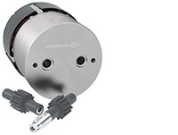 Diener Precision Pumps: Image of the gear pump of the Silencer Series used for sterilization, dialysis, diagnosis, cooling and more.